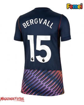 Tottenham Hotspur Lucas Bergvall #15 Tricou Fotbal Replică 2026-27 Femei Deplasare Tottenham Hotspur Lucas Bergvall #15 Tricou Fotbal Replică 2026-27 Femei Deplasare